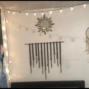 Boho wall hanging